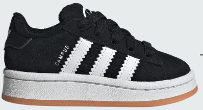 IH8898 CAMPUS 00s EL I CBLACK/FTWWHT/FTWWHT